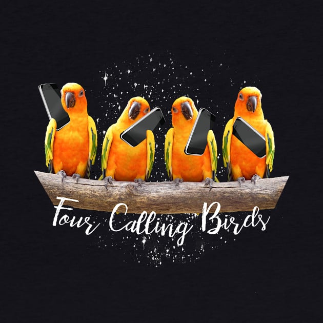 Four Calling Birds by Random Galaxy